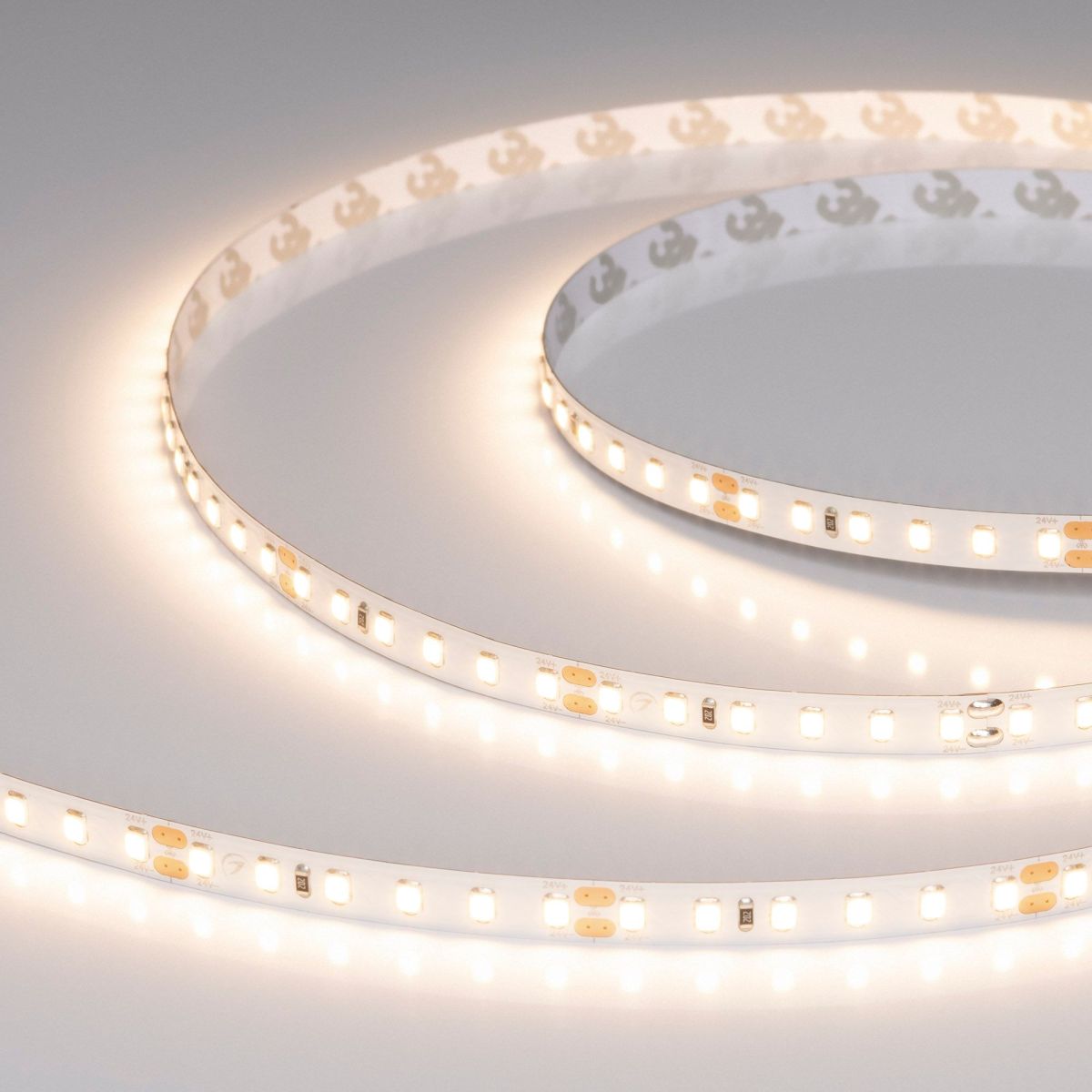 Светодиодная лента Arlight UL-A120-8mm 24V Warm3000 (2 W/m, IP20, 5m) 057522
