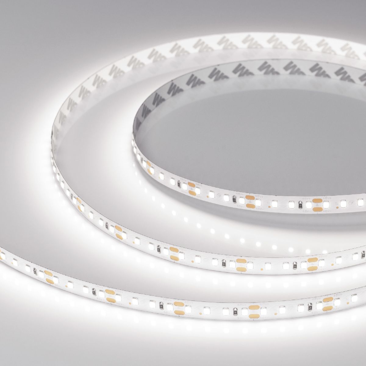 Светодиодная лента Arlight RT-A120-10mm 48V White6000 (9.6 W/m, IP20, 2835, 30m) 038805