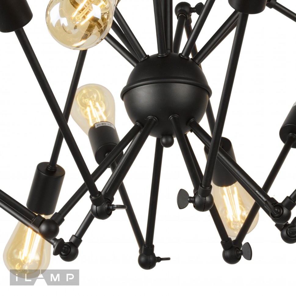 Подвесная люстра iLamp Spider Loft212-16
