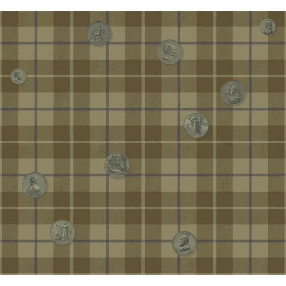 Обои Astratonova ² III-Trt1-07 Tartan1 Fall leaf07