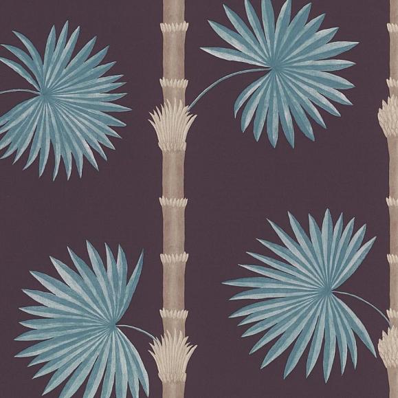 Обои Paint & Paper Library 0360HAPERSE Hardy Palm Perse Grey