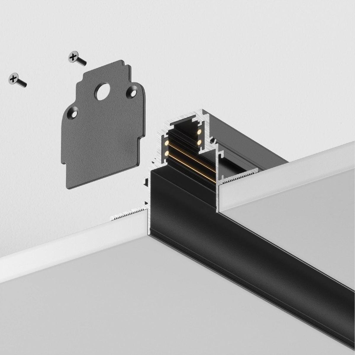 Шинопровод встраиваемый Maytoni Busbar trunkings Gravity TRX010-423B
