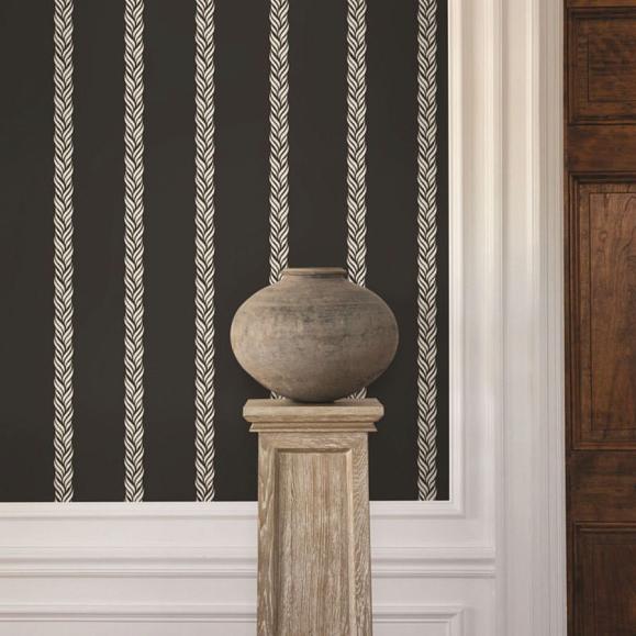 Обои York GT4542 Braided Stripe Black