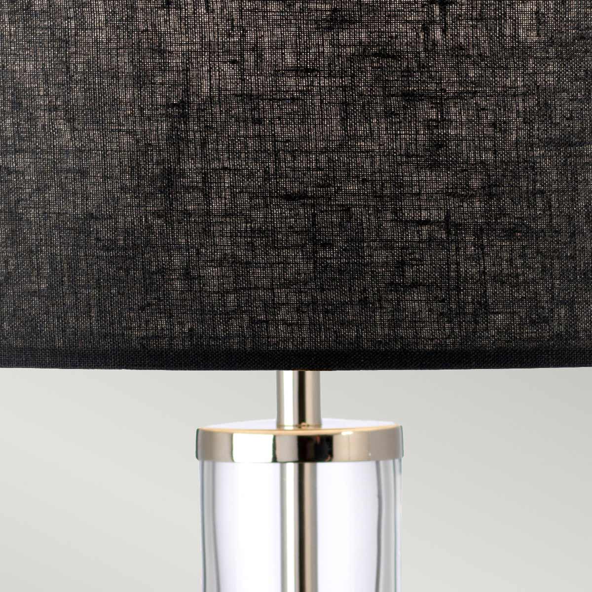 Настольная лампа Elstead Lighting ORB-CLEAR-PN-BLK