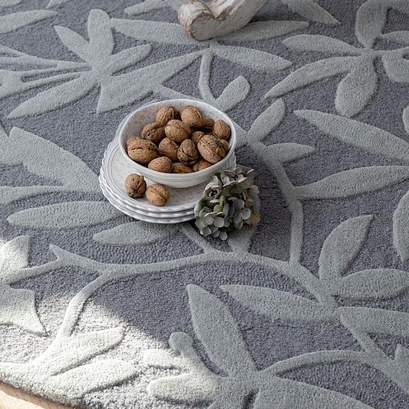 Ковер Laura Ashley Cleavers Dark Steel 140 x 200