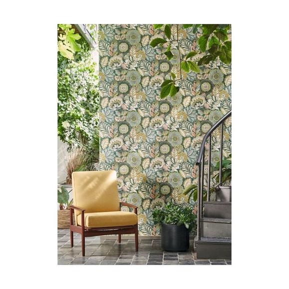 Обои Casadeco 88157714 Batik Vert canopee