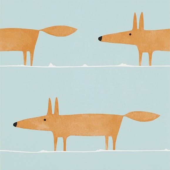 Обои Scion 112269 Mr Fox Auburn