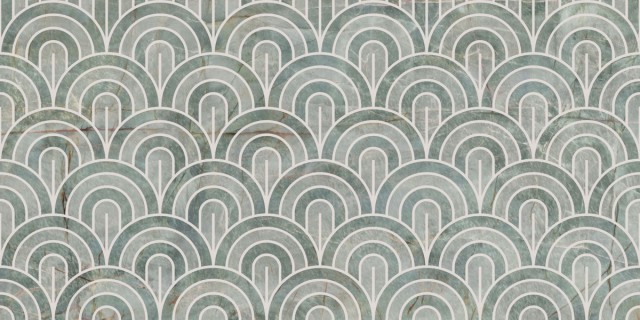 NOBILE DECORO VENTAGLI EMERALD GREEN LUX 60x120