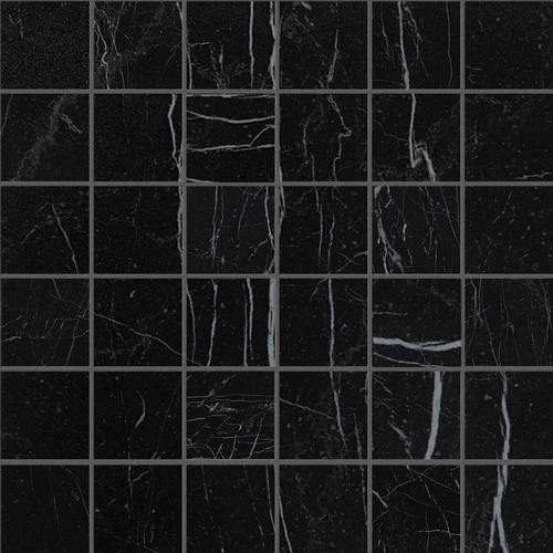 Мозаика Roma Diamond Nero Reale Macromosaico 30х30