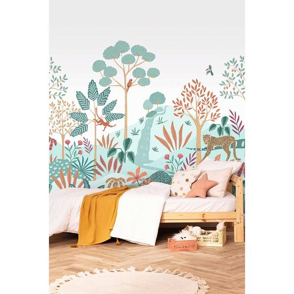 Панно Caselio 104827309 Enchanted Jungle Vert