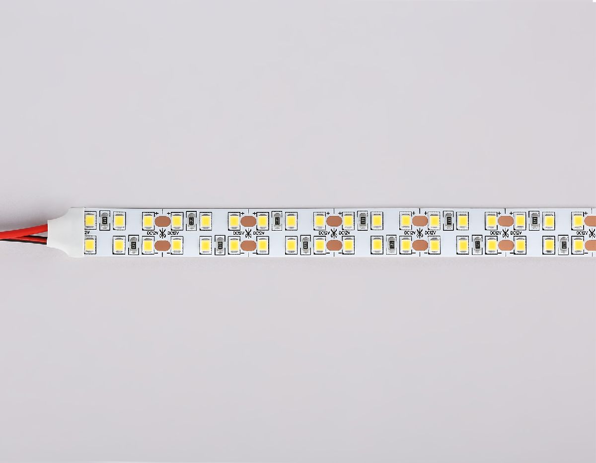 Светодиодная лента двухрядная Ambrella Light LED Strip 12В 2835 24Вт/м 4500K 5м IP20 GS1702