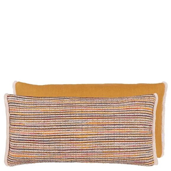 Подушка CCDG1400, Sakiori, Ochre, Designers Guild 30 x 60см