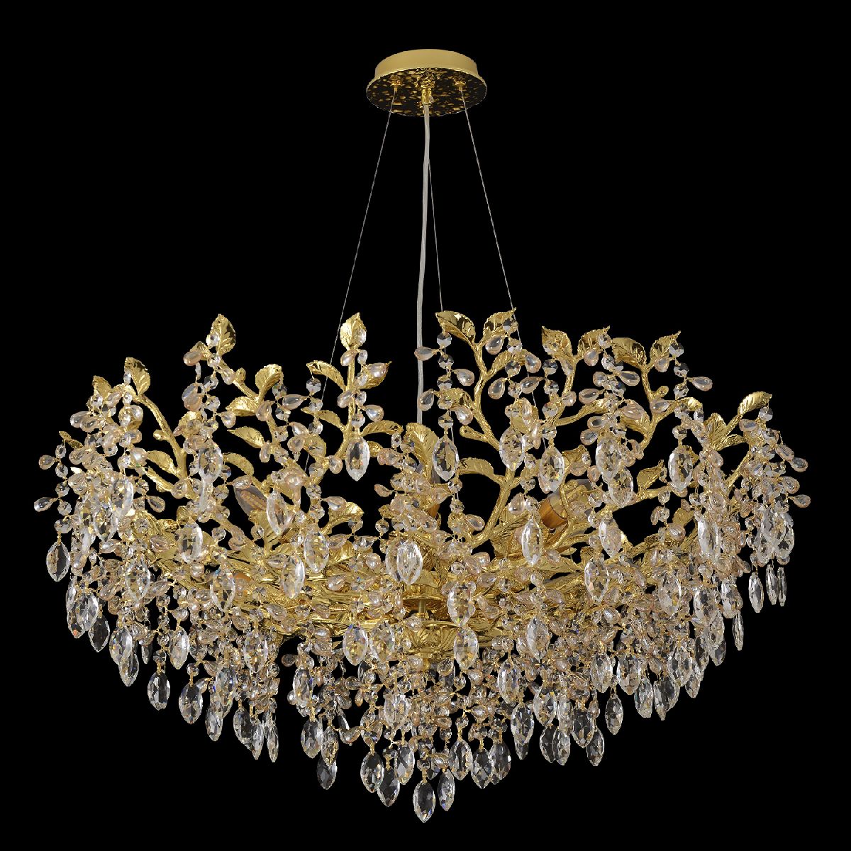 Подвесная люстра Crystal Lux EDEN SP10 GOLD
