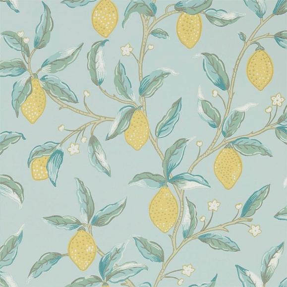 Обои Morris 216674 Lemon Tree Wedgewood