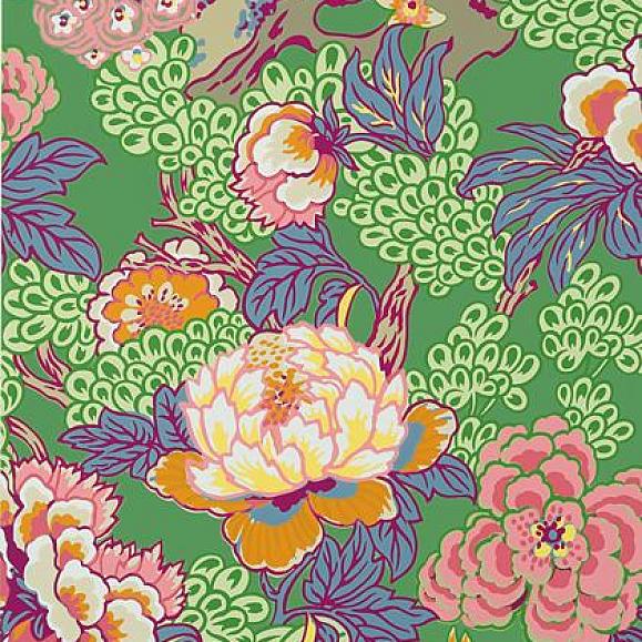 Обои Thibaut T75491 Honshu Green