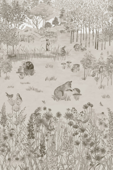 Обои Little Greene 0231POSTONE Stone
