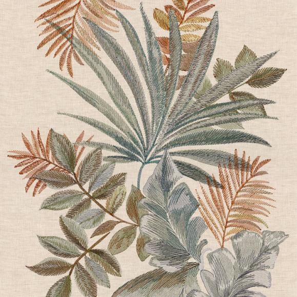 Обои Casamance 70753590 Jardin Ephemere Teerre De Sienne