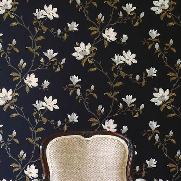 Обои Colefax and Fowler 07976/05 Marchwood Black