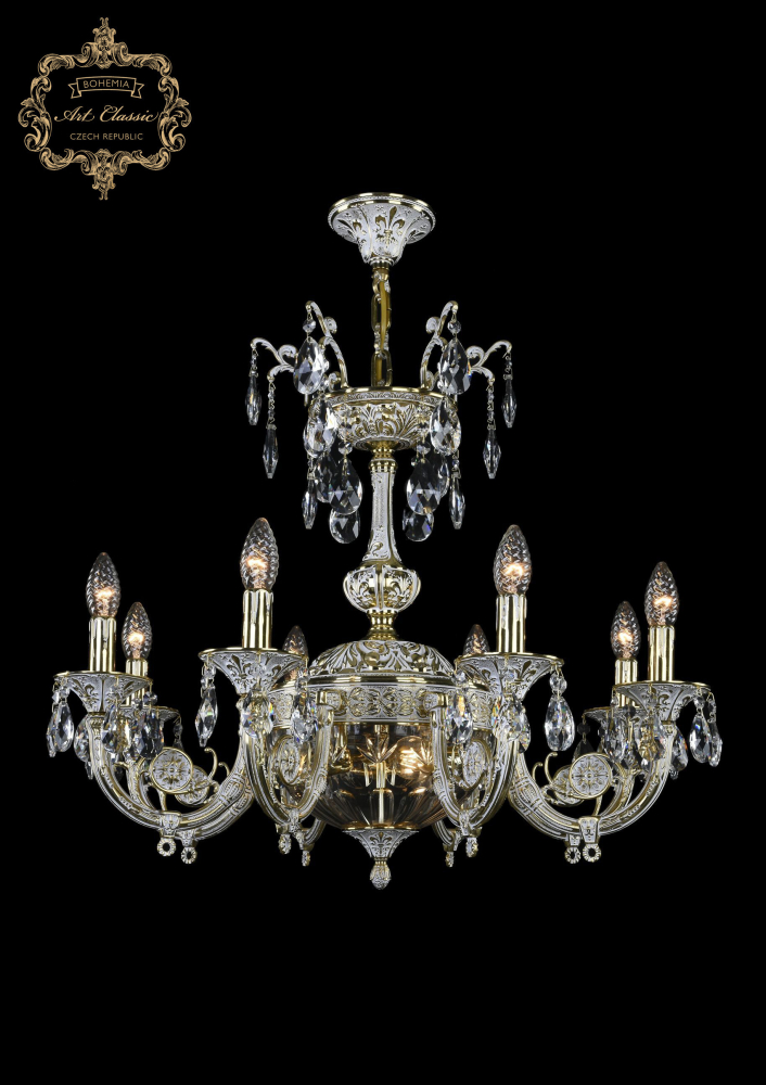 Подвесная люстра Art Classic 31.12.8.KR175SP.250IT.GW.Sp.Clear.1E