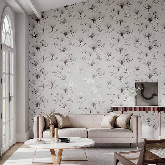 Обои Harlequin 112603 Lotus Ivory/Gilver