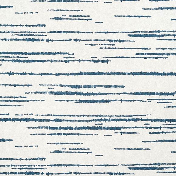 Обои Thibaut T10457 Echo Blue on White