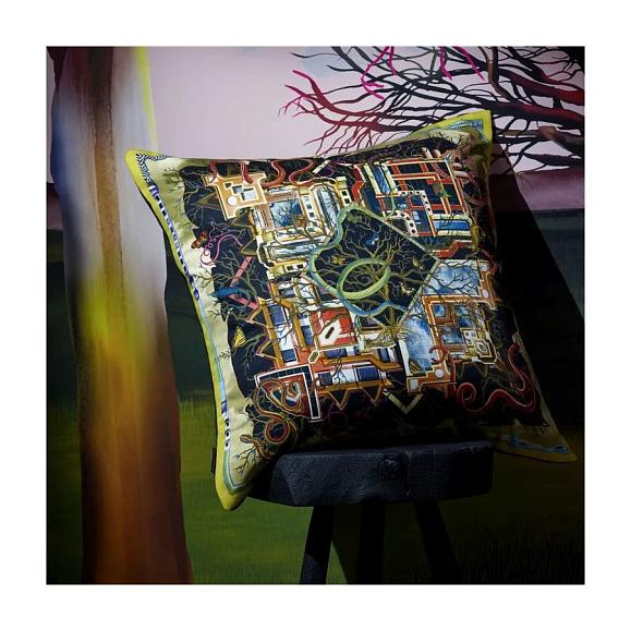 Подушка CCCL0645, Archeologie, Mosaique, Christian Lacroix 55 x 55см