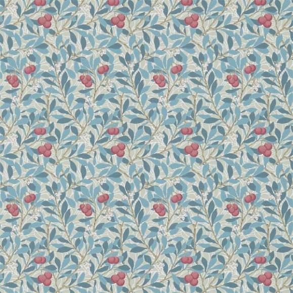 Обои Morris 216809 Arbutus Woad/Russet