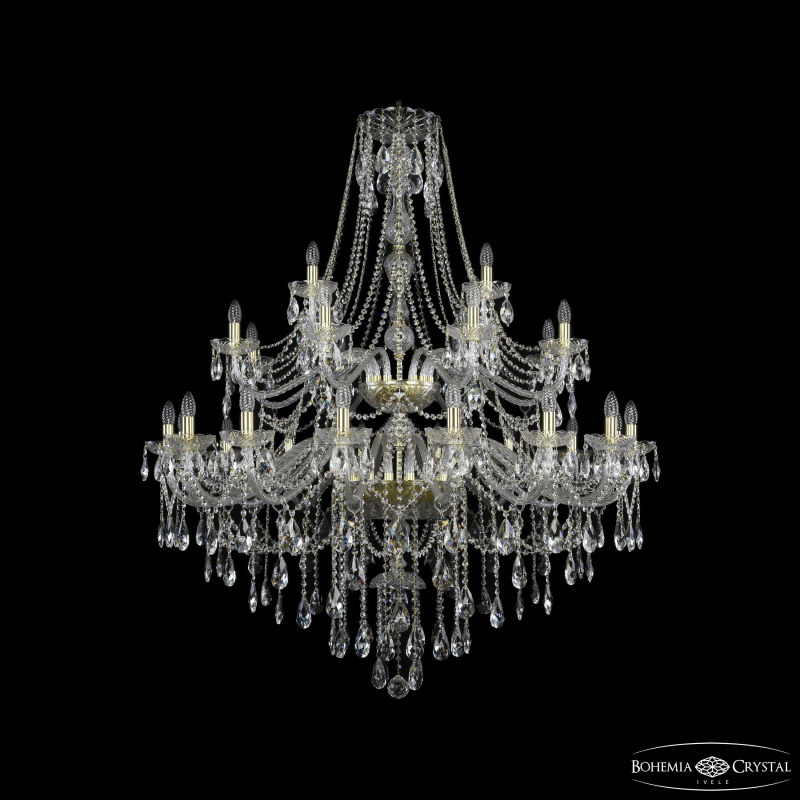 Подвесная люстра Bohemia Ivele Crystal 1415/16+8+4/460/2d G