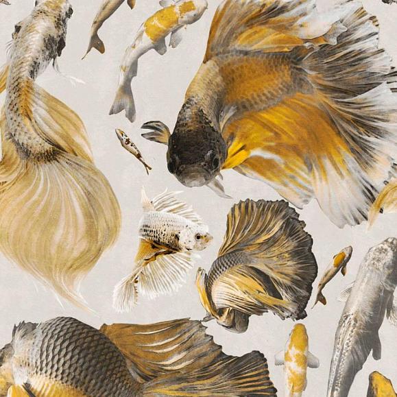 Панно Mind the gap WP20302 Goldfish Ivory