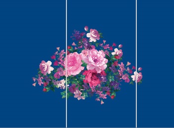 Панно Loymina V9 021 B-4 French bouquet