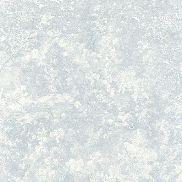 Обои Casadeco 87246136 Canopée Bleu Givre