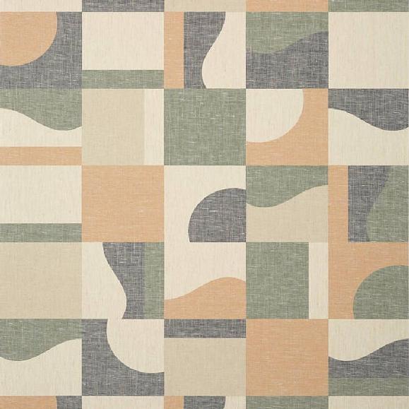 Обои Thibaut T12860 Colored Blocks Green