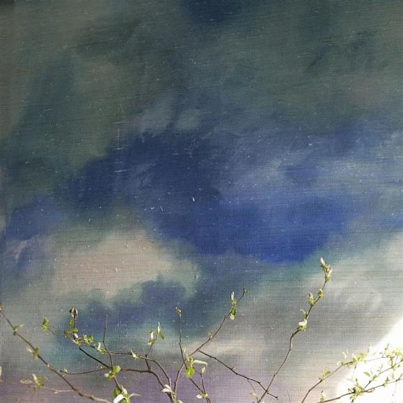 Панно Designers Guild PDG1184/01 Paysage Marin Grasscloth Sky