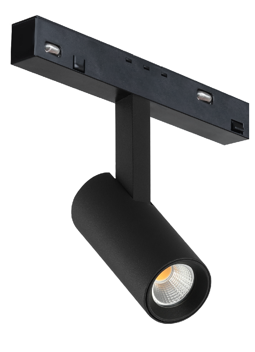 Трековый магнитный светильник iLedex Vision 4822-005-D34-8W-40DG-4000K-BK