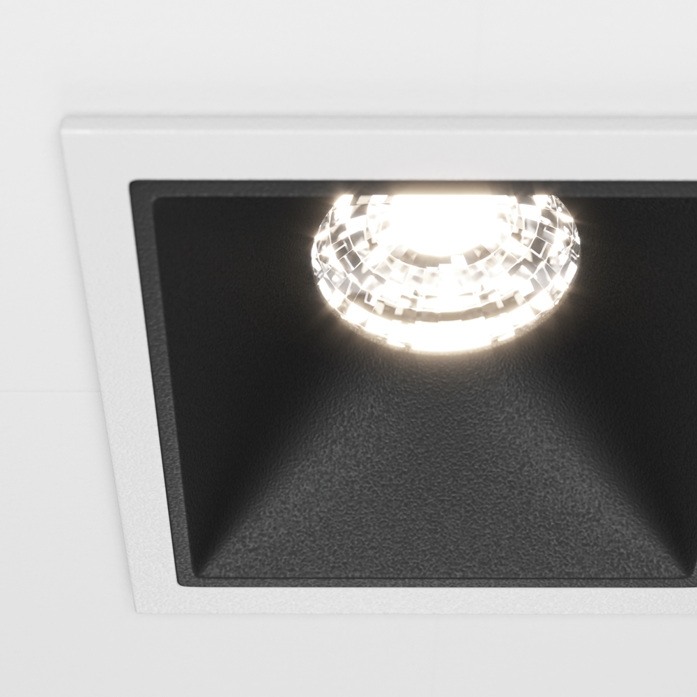 Встраиваемый светильник Maytoni Technical Alfa LED DL043-01-10W4K-D-SQ-WB
