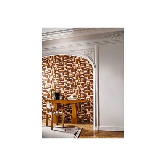 Обои Casamance 76182956 Gourna Terracotta/cuivre