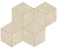 ATLAS CONCORDE MARVEL STONE Cream Prestige Mosaico Esagono Lappato Лаппатированная