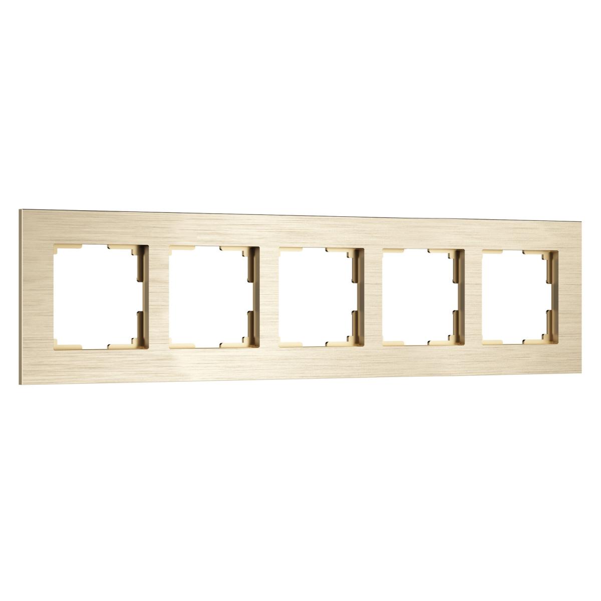 Рамка на 5 постов Werkel AluMax W0053511 4690389214363 a069967