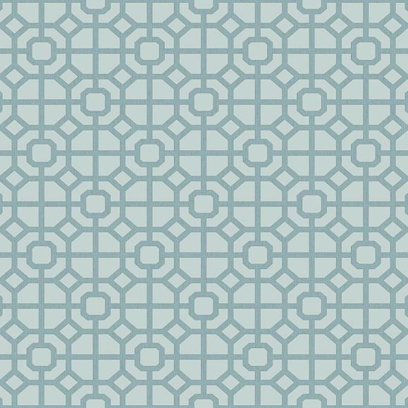 Обои Aura 1908-1 Lattice Blue