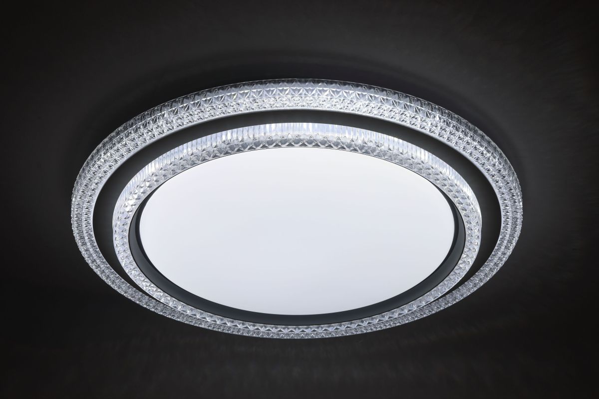 Потолочный светильник Эра SPB-6 Sunny 86W-3K-6,5K-RC WH+GR