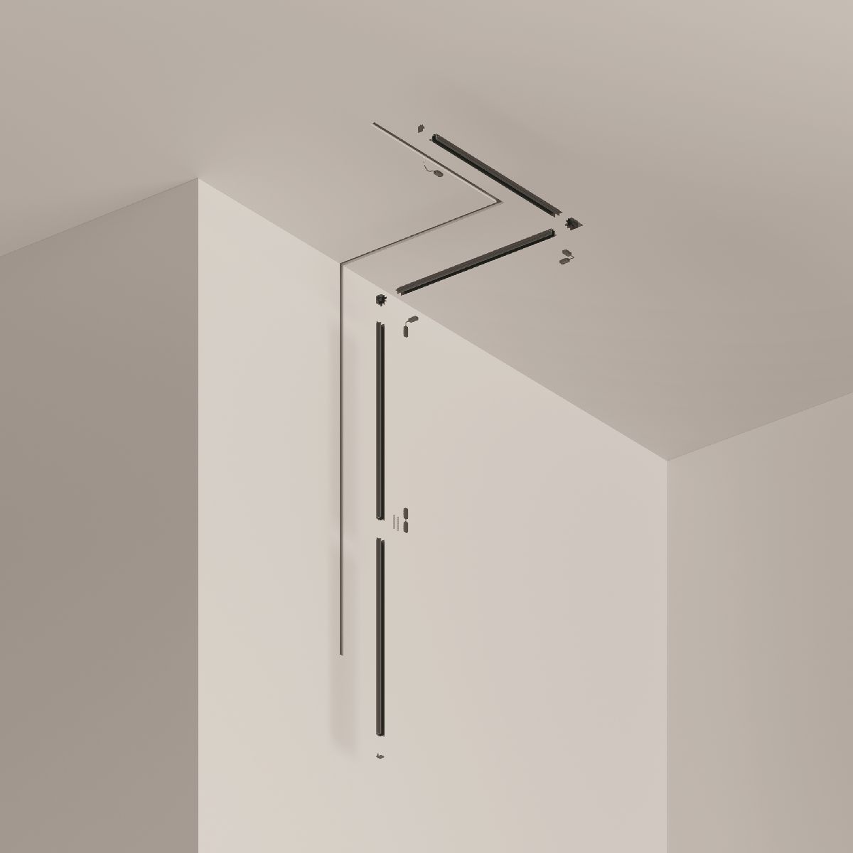 Шинопровод встраиваемый Maytoni Busbar trunkings Radity TRA084MP-12B