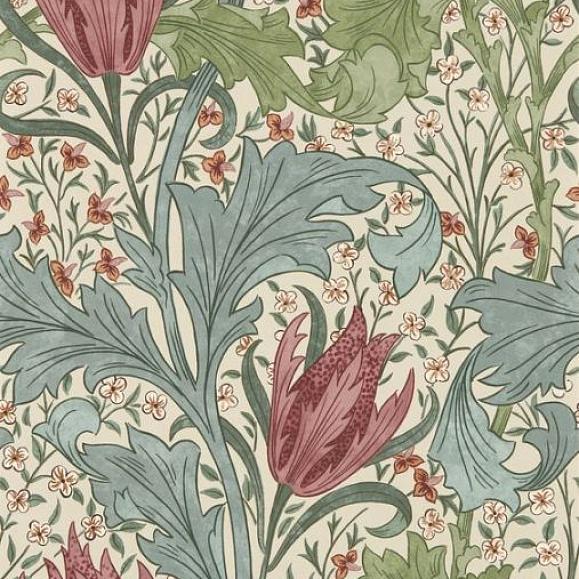 Обои флизелиновые Morris 217596 коллекции Unfinished Works Wallpaper
