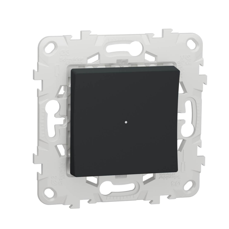 Светорегулятор LED Wiser нажимной 7-200Вт Schneider Electric Unica New NU551554