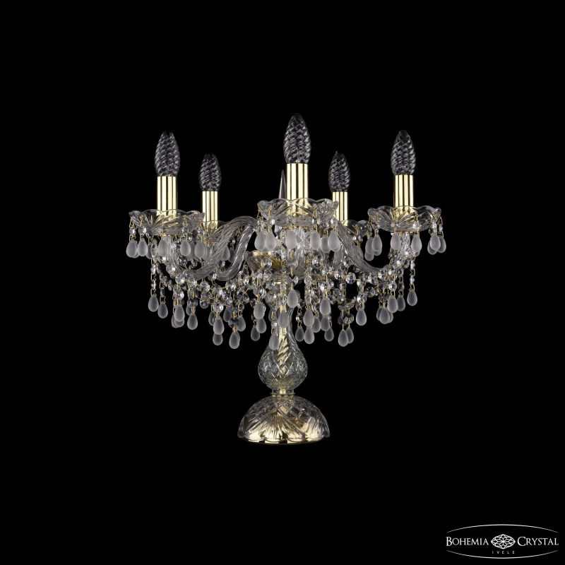 Настольная лампа Bohemia Ivele Crystal 1410L/5/141-39 G V0300