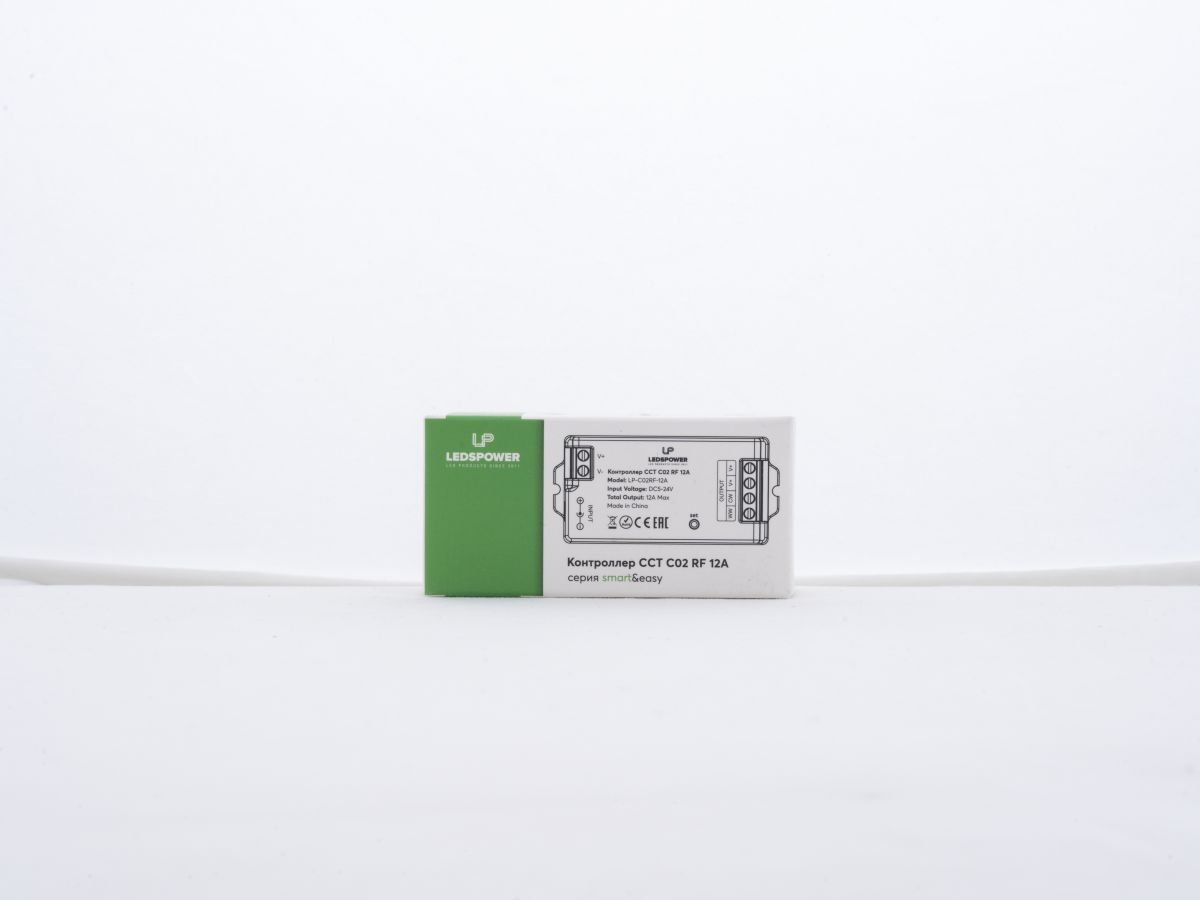 Контроллер LEDS POWER CCT C02 RF 12А 006406