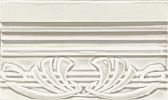 CERAMICHE GRAZIA EPOQUE Terminale Deco Bianco Craquele