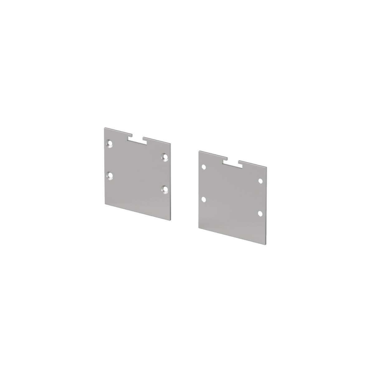 Комплект заглушек для профиля 7236 2шт Maytoni Led Strip ALM-7236T-S-EC 642083
