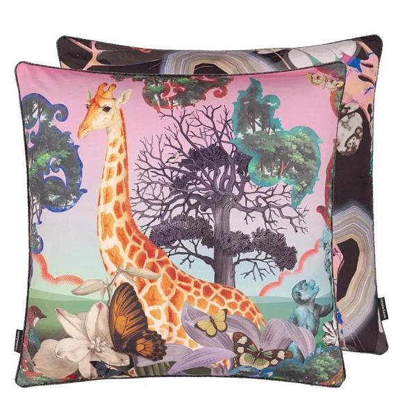 Подушка CCCL0629, Novafrica Sunrise, Flamingo, Christian Lacroix 50 x 50см