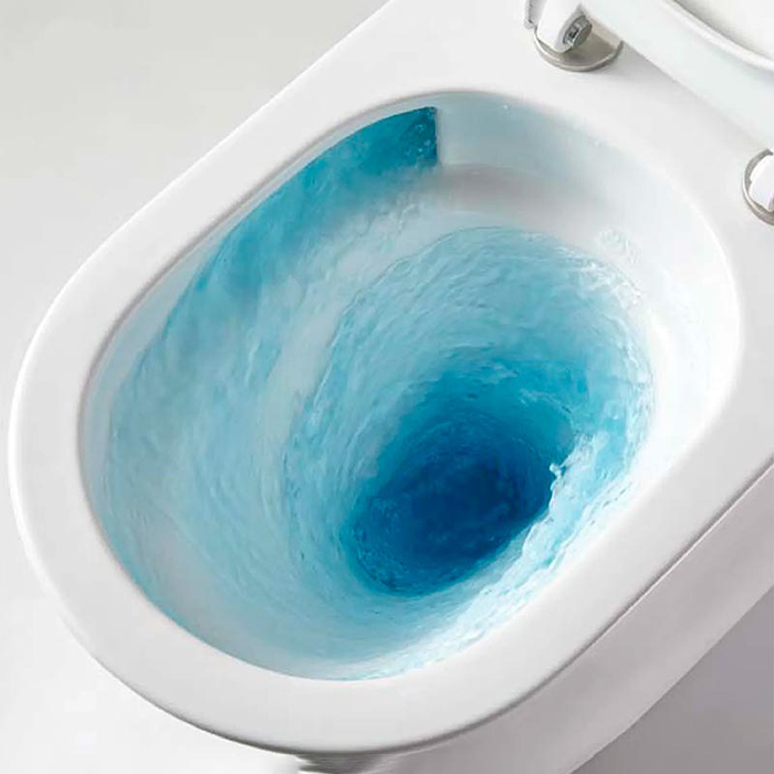 NEMO Унитаз 53x36см., подвесной, безободковый, tornado, сиденье микролифт, цвет: белый глянцевый