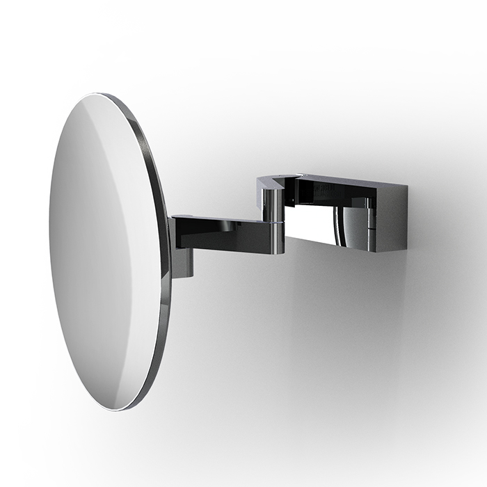 Decor Walther VISION R Зеркало косметическое, настенное, 5х-кратное ув., без подсветки, цвет: хром